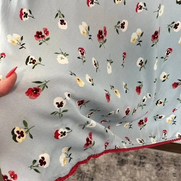 Gap x Doen Floral Midi Slip Skirt - Picture 6 of 10